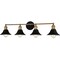 Quoizel Trafalgar 4-Light Matte Black Vanity Light TRF8633MBK - alternate 4